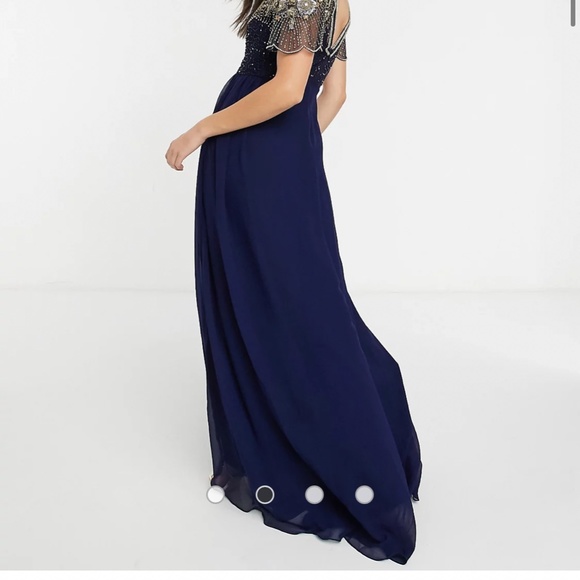 Virgos Lounge Raina Maxi Dress with Embellishments - Picture 6 of 7